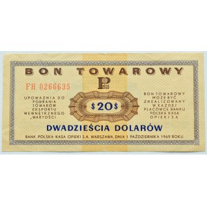 PeWeX, $20, 1969, FH series