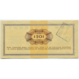 PeWeX, $20, 1969, FH series