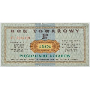 PeWeX, $50, 1969, FI series