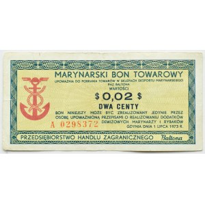 Baltona, 2 cents, 1973, Series A