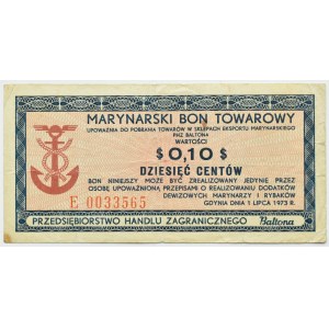 Baltona, 10 cents, 1973, E series