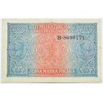 General Government, 1 mark 1916, "General," Series B