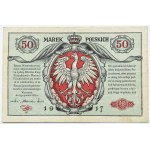 General Government, 50 marks, 1916, "General," Series A