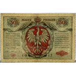 General Government, 50 marks, 1916, General, Series A