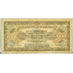 Second Polish Republic, 100,000 marks, 1923, Series G, Warsaw