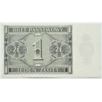 Second Polish Republic, B. Chrobry, 1 zloty, 1938, IL series
