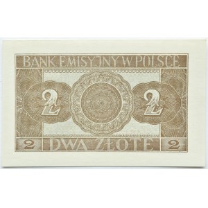 Governatorato Generale, 2 zloty 1941, serie AH, UNC