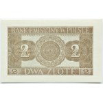 General Government, 2 zlote, 1941, AH series, UNC