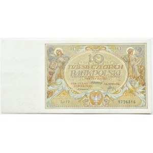 II RP, 10 złotych 1929, seria FP., PIĘKNE