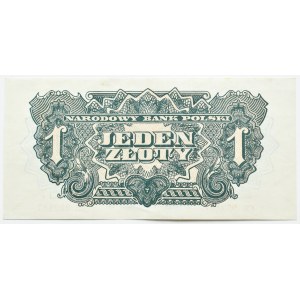 Polonia Popolare, serie di Lublino, 1 złoty 1944, serie CH