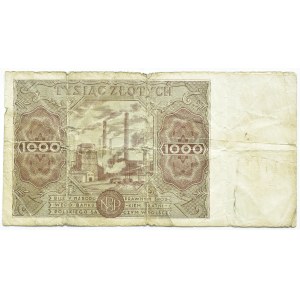 Polish Zloty, 1,000 zlotys, 1947, Series A, Warsaw