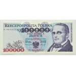 Third Republic of Poland, St. Moniuszko, 100,000 zlotys, 1993, Warsaw, M series, UNC