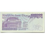 Third Republic of Poland, St. Moniuszko, 100,000 zlotys, 1993, Warsaw, M series, UNC