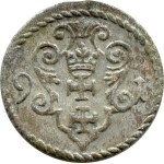 Zygmunt III Waza, denar 1591, Gdańsk