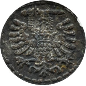 Sigismund III Vasa, denarius, 1594, Gdańsk