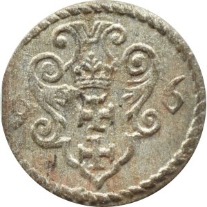 Sigismund III Vasa, denarius, 1596, Gdańsk—SMALL NUMBERS