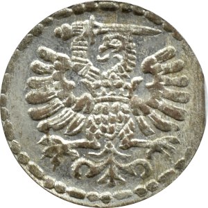 Sigismund III Vasa, denarius, 1596, Gdańsk—SMALL NUMBERS
