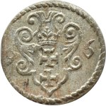 Sigismund III Vasa, denarius, 1596, Gdańsk—SMALL NUMBERS