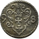 Zygmunt III Waza, denar 1598, Gdańsk