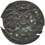 Sigismondo III Vasa, denaro del 1624, Łobżenica – RARO