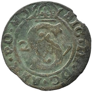 Sigismund III Vasa, ternary, 1627, Poznań