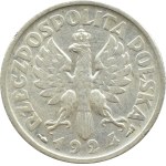 Second Polish Republic, Ears of Wheat, 1 zloty, 1924, Paris