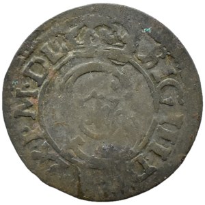 Sigismund III. Wasa, Dreiermünze von 1625, Łobżenica, SELTEN
