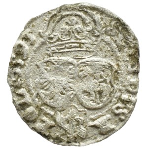 Zygmunt III Waza, szeląg koronny 1591 IF, Olkusz POL M D LI