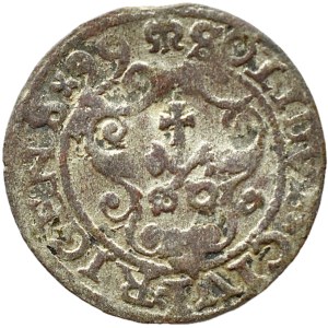 Sigismund III Vasa, 1599 shilling, Riga (2)