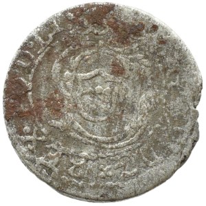 Sigismund III Vasa, 1604 shilling, Riga—REVERSED FOUR