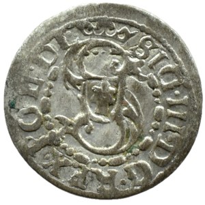 Sigismondo III Vasa, scellino del 1618 (●18●) volpe, Riga