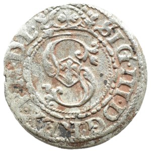 Sigismund III Vasa, 1620 shilling (Z0), fox facing right, Riga