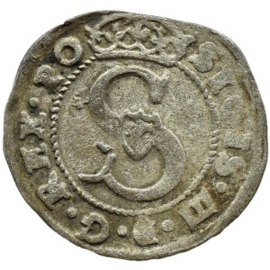 Sigismund III Vasa, 1589 Leliwa shilling, Vilnius