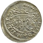 Sigismund III Vasa, 1617 shilling featuring Bogoria and Strzała, Vilnius SIGG III