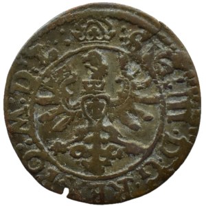 Sigismund III Vasa, 1623 šeling, Wadwicz L/LIT, Vilnius THREE CIRCLES