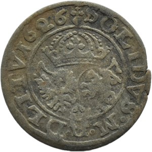 Sigismondo III Vasa, scellino del 1626, Wadwicz, Vilnius, CORONA di secondo tipo