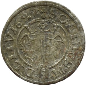 Sigismund III Vasa, 1627 szeląg, Wadwicz, Vilnius