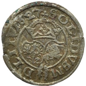 Sigismund III Vasa, 1627 szeląg, Wadwicz, Vilnius