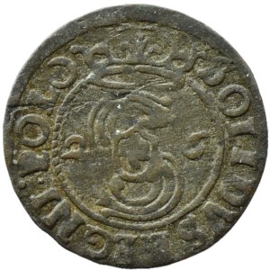 Sigismondo III Vasa, szeląg del 1626 (2-6), Bydgoszcz PRIMO TIPO DI CORONA