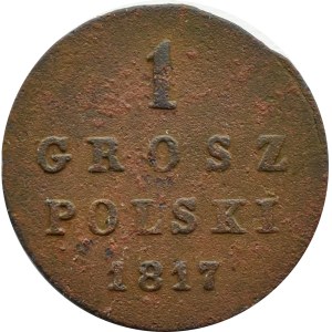 Alexander I, 1 grosz, 1817 I.B., Warsaw