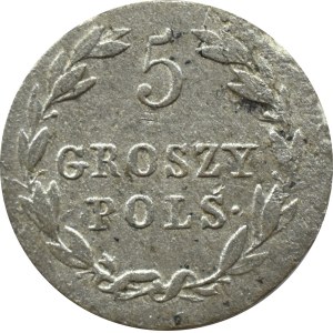 Aleksander I, 5 groszy 1818 I.B., Warszawa
