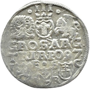 Zygmunt III. Vasa, trojak z roku 1597 HR, Bydgoszcz