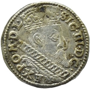 Sigismund III Vasa, trojak, 1598, Bydgoszcz—DATE (WIDE)