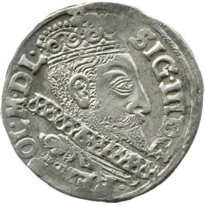 Sigismund III Vasa, 1598 trojak, Bydgoszcz, B ON THE RIGHT, RARE