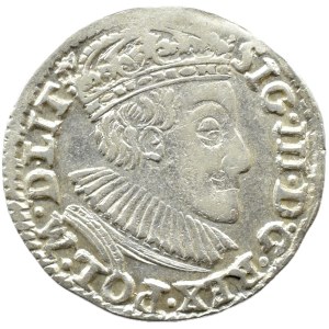Sigismund III Vasa, 1589 ID trojak, Olkusz—RARE