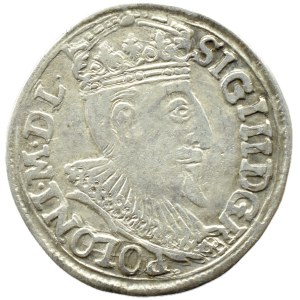 Zygmunt III. Vasa, trojak z roku 1595 IF, Olkusz