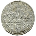Zygmunt III. Vasa, trojak z roku 1595 IF, Olkusz