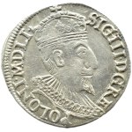 Sigismund III Vasa, 1595 IF trojak, Olkusz—BEAUTIFUL