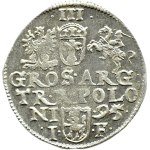 Sigismund III Vasa, 1595 IF trojak, Olkusz—BEAUTIFUL