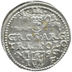 Zygmunt III Waza, trojak 1596, Olkusz
